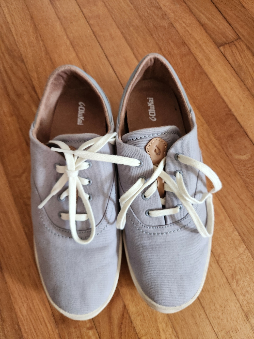 Women's Olukai Kohu Everyday Mist Gray Sneakers Shoes Size 9